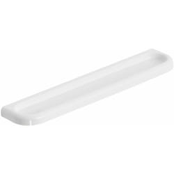 Mensola da Bagno Bianca in Plastica Porta Oggetti 56 cm Metaform