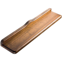 Mensola bagno rettangolare 56 cm in legno stile arte povera mod. Mathilde