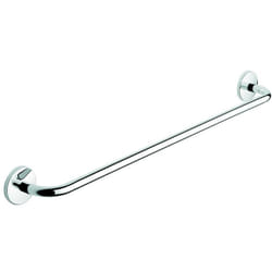 Metaform - Porta asciugamani 60cm da parete Cromo in Acciaio cromato Mod. One cromo