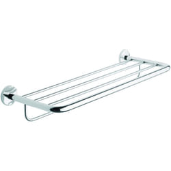 Metaform - Porta teli a filo acciaio cromo bagno hotel mod. One Hotellerie