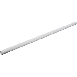 Metaform - Barra 1 mt in pvc bianco per corrimano anzini disabili