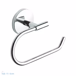 Set accessori bagno kit completo One Cromo 4 pezzi in Acciaio Cromato - Vista aggiuntiva 2