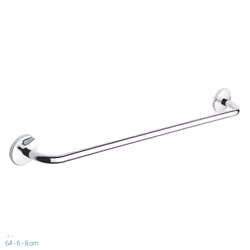 Set accessori bagno kit completo One Cromo 4 pezzi in Acciaio Cromato - Vista aggiuntiva 4