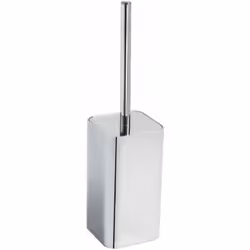 Portascopino cromato Ella; Materiale: acciaio inox cromato, leghe metalliche, san e abs; Colore: Cromato; Serie: Ella; Marchi ...