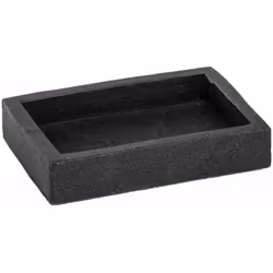 Portasapone Syl; In poliresina; Dimensioni 13,5 x 9,5 x 2,5 centimetri; Finitura ardesia; Scopri e acquista tutta la linea ba ...