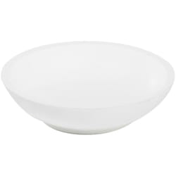 Metaform - Porta sapone da appoggio bianco in poliresina piattino sapone mod. Afra