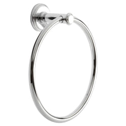 Metaform - Porta asciugamani ad anello da parete Cromo in Ottone cromato Mod. Impero