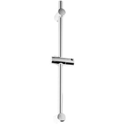 Metaform - Asta doccia cromo barra doccia supporto doccino doccetta