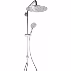 Colonna Doccia Poseidon 10 Metaform: 101H53100 Colonna doccia Poseidon 10 realizzata in acciaio inox AISi 304, ottone cromato ...