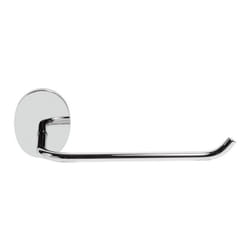 Metaform - Portarotolo Carta Igienica wc Cromo Semplice Elegante Viti o Biadesivo Bird