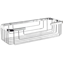 Cestello Doccia Acciaio Inox Singolo Viti o Biadesivo Mensola Top Line Metaform