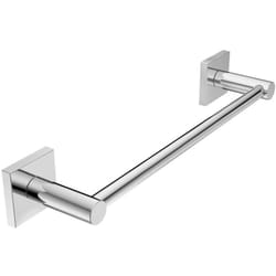 Metaform - Barra Porta Asciugamani da Bagno Biadesivo Viti Hotel Maison - Colore: Cromo - Formato: 30 cm
