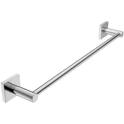 Metaform - Barra Porta Asciugamani da Bagno Biadesivo Viti Hotel Maison - Formato: 45 cm - Colore: Cromo