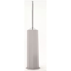 Metaform - Porta scopino da terra wc toilette bagno grigio mod. Otto