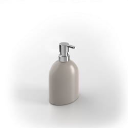 Dispenser sapone liquido da appoggio tortora mod. Bird