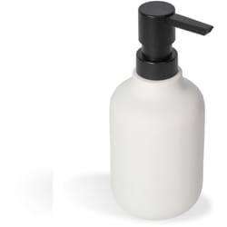 Dispenser sapone liquido da appoggio bianco mod. Chloe