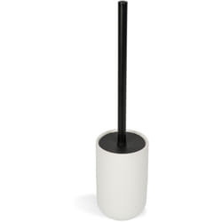 Metaform - Porta scopino da terra wc toilette bagno bianco mod. Chloe