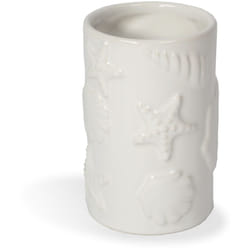 Metaform - Porta spazzolini da appoggio Bianco in Ceramica Mod. Amélie