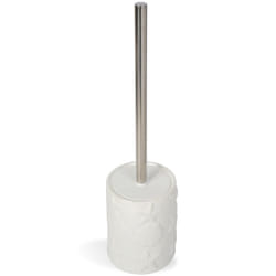 Metaform - Porta scopino da terra Bianco in Ceramica Mod. Amélie