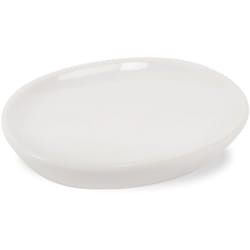 Metaform - Porta sapone da appoggio Bianco in Ceramica Mod. Sophie