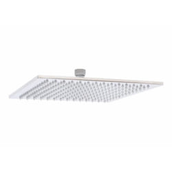 Metaform - Soffione doccia 30x30 quadrato in acciaio pioggia mod. Seven
