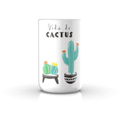 Porta spazzolini da appoggio fantasia bicchiere mod. Cactus