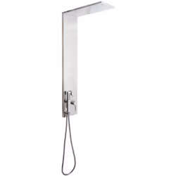 Colonna Doccia Idromassaggio Trend Metaform Colonna Doccia Idromassaggio con Soffione e Doccetta in acciaio inox, serie Trend ...