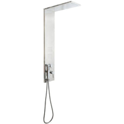 Colonna Doccia Idromassaggio con Soffione e Doccetta Inox Trend - Finitura: Lucido