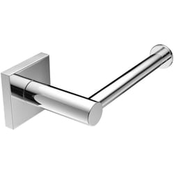 Metaform - Porta rotolo aperto da parete Cromo in Ottone cromato Mod. Suite