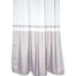 Metaform - Tenda lavabile doccia vasca in poliestere h 200 con ganci mod. Panarea 240 cm