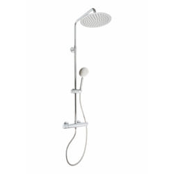 Colonna doccia inox termostato telescopica anticalcare mod. Poseidon Plus
