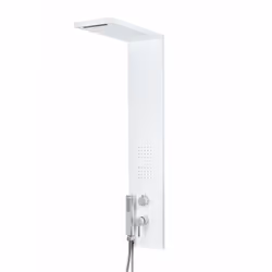 Colonna Doccia Idromassaggio Trend Metaform Colonna Doccia Idromassaggio con Soffione e Doccetta in alluminio verniciato, ser ...