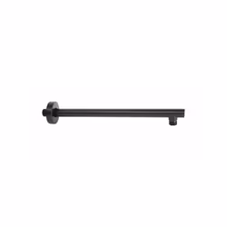 Braccio doccia tondo Nero Metaform 35 cm Acciaio Inox Braccio a parete per soffione doccia moderno e innovativo Il braccio pe ...