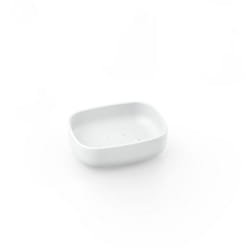 Porta sapone da appoggio bianco piattino mod. Pod