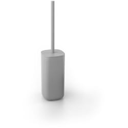 Metaform - Porta scopino da terra wc toilette bagno grigio mod. Pod