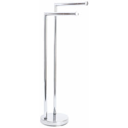 Metaform - Piantana porta teli barre asciugamani da terra inox mod. Smart