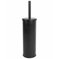 Metaform - Porta Scopino da Terra da Bagno Nero Acciaio Wind Black
