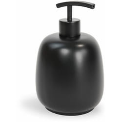 Dispenser sapone liquido da appoggio nero mod. Afra