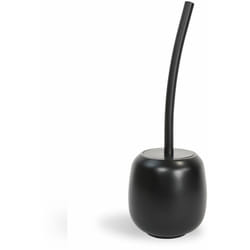 Metaform - Porta scopino da terra wc toilette bagno nero mod. Afra