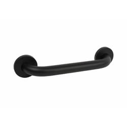 Metaform - Maniglione 30cm da parete Nero opaco in Acciaio verniciato Mod. Safe medium