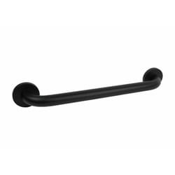 Metaform - Maniglione 45cm da parete Nero opaco in Acciaio verniciato Mod. Safe medium