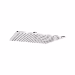 Soffione doccia in acciaio inox 30x30 cm Soffione per doccia realizzato in acciaio inox 30x30 cm. Si tratta di un soffione qu ...