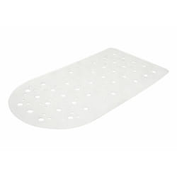 Metaform - Tappeto Antiscivolo vasca Bianco in pvc atossico Mod. Geco