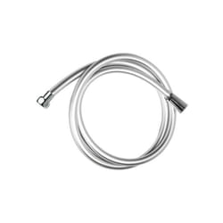 Metaform - Flessibile Doccia pvc Argento 150 cm - Leggero e Resistente