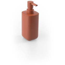 Metaform - Dispenser sapone da appoggio Terracotta in Resine Termoplastiche Mod. Pod