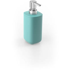 Dispenser sapone da appoggio Turchese in Resine Termoplastiche Mod. Pod - Metaform