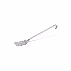 Descrizione prodotto - Paletta professionale forata in acciaio inox.