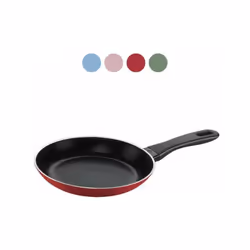 Alluminio - Spessore Mm 3,5 Esterno Colorato Interno Antiaderente Keragloss Manico Bachelite - Ghiera Thermopoint Adatta Per ...