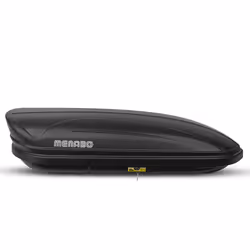 Box Cofano Auto Baule Portatutto da Tetto 320L Menabò Marathon Dark - Vista aggiuntiva 2
