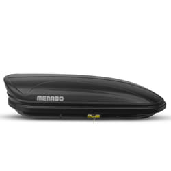 Box Cofano Auto Baule Portatutto da Tetto 400L Menabò Marathon Dark